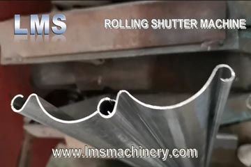 LMS Rolling Shutter Roll Forming Machine
